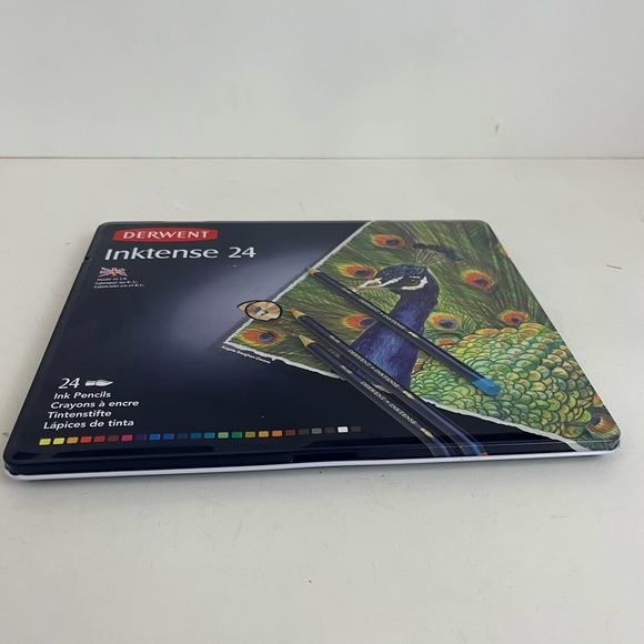 Derwent Inktense 24 Ink Pencils New In Box - Picture 3 of 7